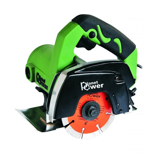 Planet Power EC4 Green Cutter With 4 Inch Segmented Diamond Blade, 1300 W